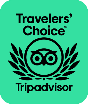 Tripadvisor rating and reviews badge